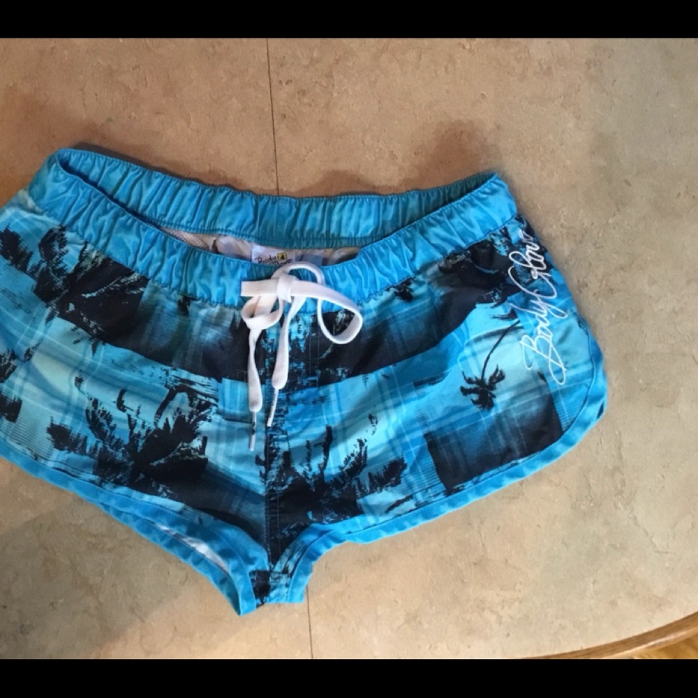 Body Glove Swim Shorts Blue Size XS